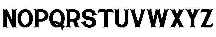 FADERO Regular Font LOWERCASE
