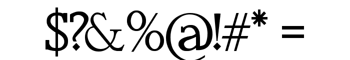 FAFERS Irregular Serif Font Font OTHER CHARS