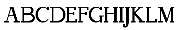 FAFERS Irregular Serif Font Font UPPERCASE