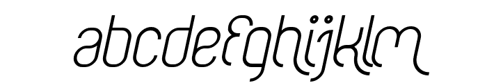 FALLINGINLOVE-Italic Font LOWERCASE