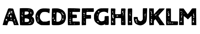 FANTONY ROUGH Font UPPERCASE