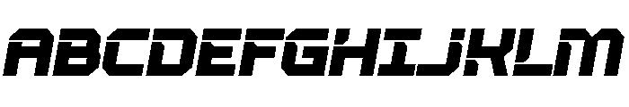 FASTLANE Font UPPERCASE