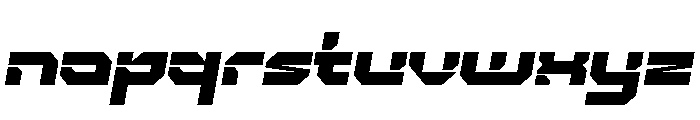 FASTLANE Font LOWERCASE