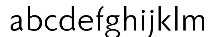 Faber Sans Std 55 Normal Font LOWERCASE