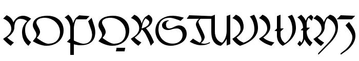 FaberFraktur-Normalreduced Font UPPERCASE