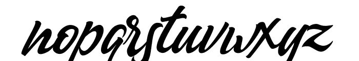 Fabiana Regular Font LOWERCASE