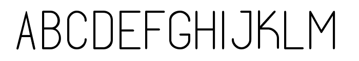 Fabiolo Light Regular Font UPPERCASE