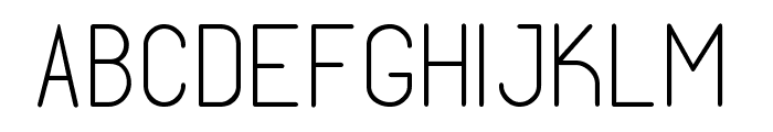 FabioloSmallCap Light Regular Font UPPERCASE