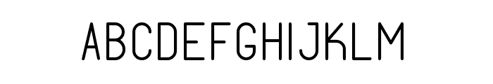 FabioloSmallCap Light Regular Font LOWERCASE