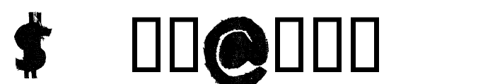 Fabric Shapes Regular Font OTHER CHARS