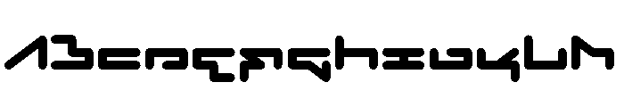 Fabricate-Regular Font UPPERCASE