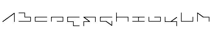 Fabricate-Thin Font UPPERCASE