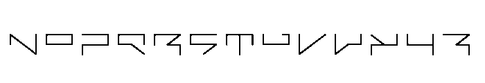 Fabricate-Thin Font UPPERCASE