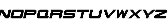 Fabula Pulse Bold Italic Font UPPERCASE