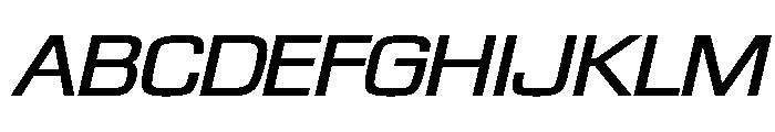 Fabula Valhalla Bold Italic Font UPPERCASE