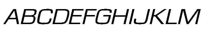 Fabula Valhalla Italic Font UPPERCASE