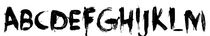 FaceYourFears Font UPPERCASE