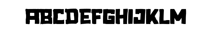 Fackers Free Regular Font UPPERCASE