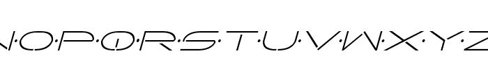 Factor Condensed Italic Font UPPERCASE