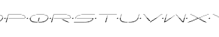 Factor Gradient Italic Font UPPERCASE