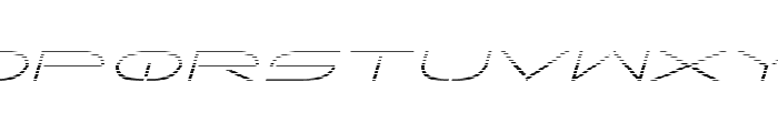 Factor Gradient Italic Font LOWERCASE