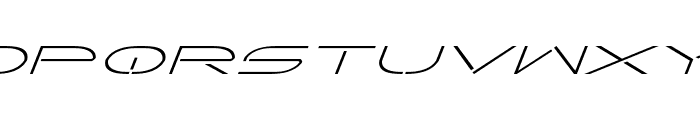 Factor Super-Italic Font LOWERCASE