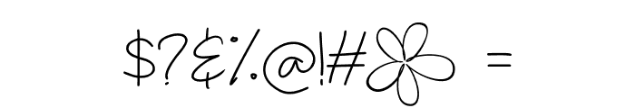 Factually Handwriting PERSONAL Regular Font OTHER CHARS