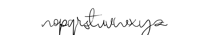Factually Handwriting PERSONAL Regular Font LOWERCASE