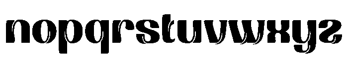 Fadethotrial Regular Font LOWERCASE