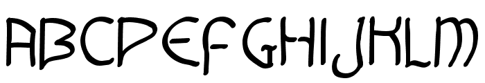 Faerie Moot Simple Font UPPERCASE