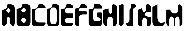 Faeronic Font UPPERCASE