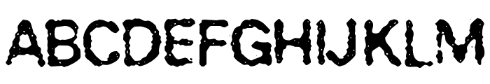 FaggottPinStrada-Normal Font UPPERCASE