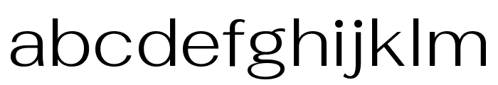 Fahkwang Light Font LOWERCASE