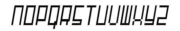 Fair N Square Condensed Regular Italic Font LOWERCASE