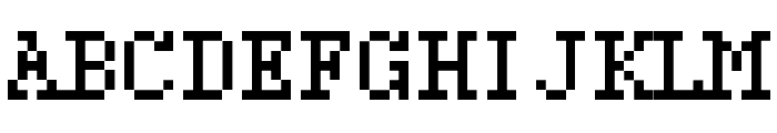Fairfax Serif Font UPPERCASE