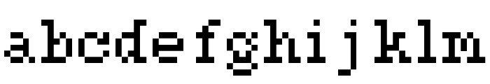 Fairfax Serif Font LOWERCASE