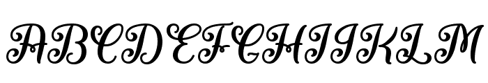 Fairies in the Forest Regular Font UPPERCASE
