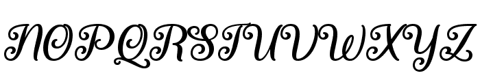 Fairies in the Forest Regular Font UPPERCASE