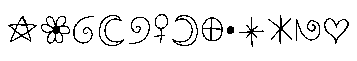 Fairy Code Regular Font UPPERCASE