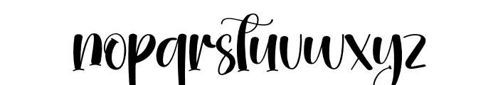 Fairy Silhouette Font LOWERCASE