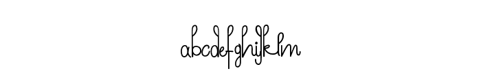 Fairy Style Demo Font LOWERCASE