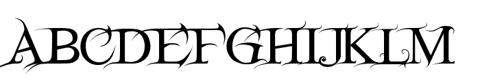 FairydustB Font UPPERCASE