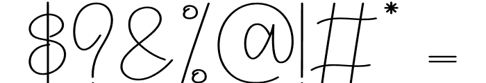 Fairytail Font OTHER CHARS
