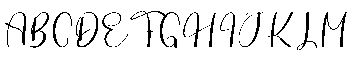 Fairytale1 Font UPPERCASE