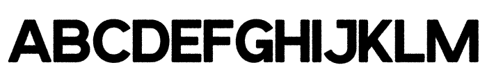 Fake Blur Regular Font UPPERCASE