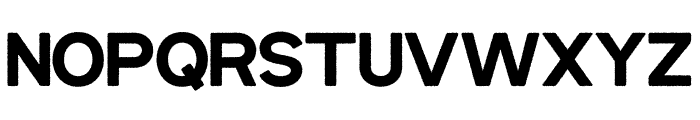 Fake Blur Regular Font UPPERCASE
