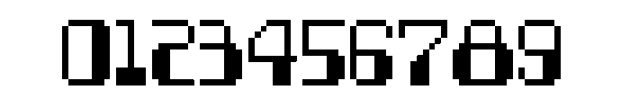 Fake Data 70 Piksel Medium Font OTHER CHARS