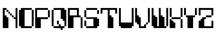 Fake Data 70 Piksel Medium Font UPPERCASE