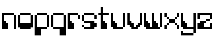 Fake Data 70 Piksel Medium Font LOWERCASE