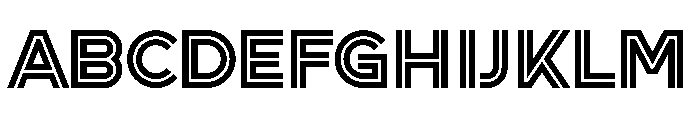 Fake Regular Font UPPERCASE